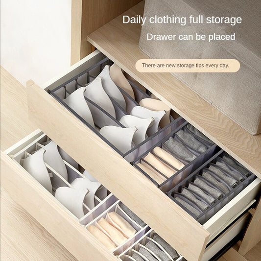 Underwear Storage Box, Drawer Type, Three-in-one Multi-function Suit, Household Multi-layer Split Socks, Bra Finishing Box Storage