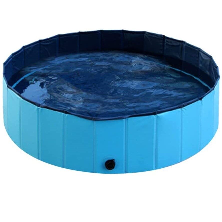 60cm PVC pet pool folding bathtub swimming pool dog basin pet bath dog cat play pool accessories for large dogs dog bath