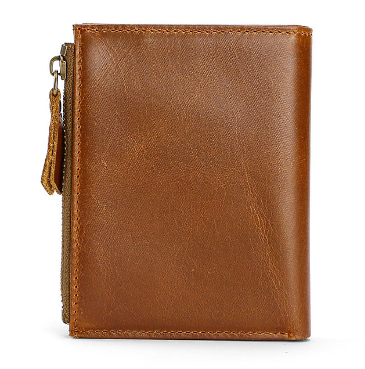 2021 wholesale hot selling  Pu leather zipper wallet for men men wallets leather