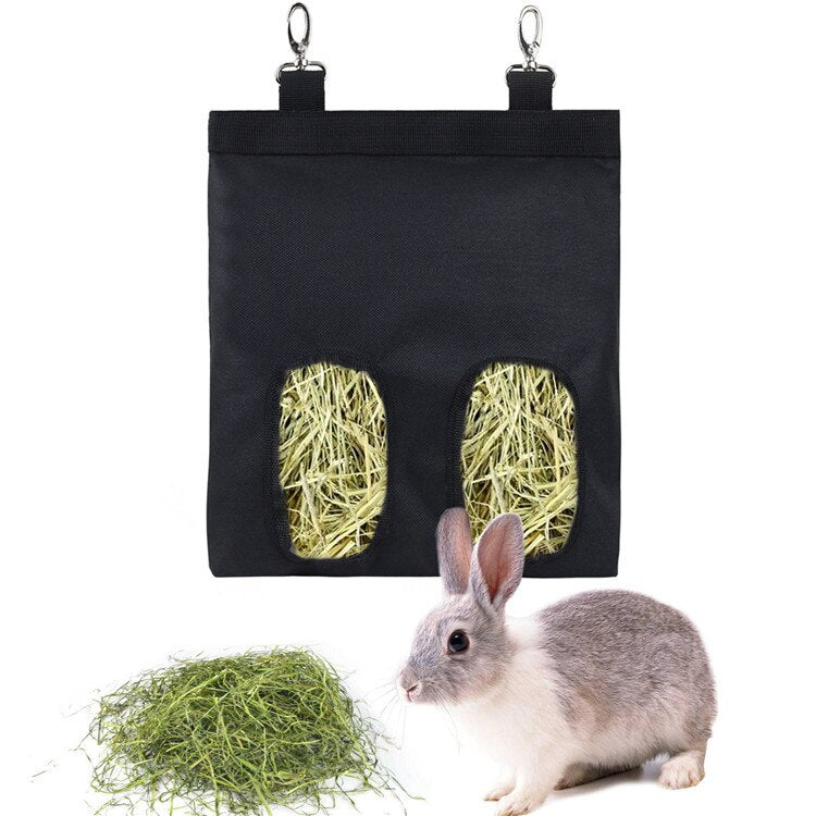 Pet Rabbit Hay Bag Chinchilla Dutch Rat Feeding Bag Mole Feeding Bag