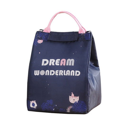 Unicorn Insulation Bag Lunch Bag for Primary School Students, Large-capacity Portable Lunch Box Bag with Meals for Work.
