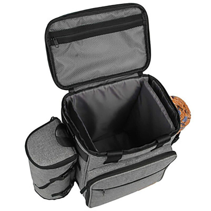 New pet supplies pet bag dog food bag travel bag dog bowl dog food storage bag dog bag