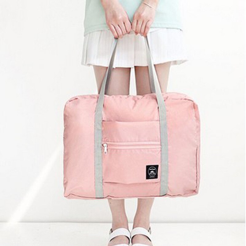 Hand-held Boarding Bag, Travel Trolley Storage Bag, Folded Waterproof Clothing, One-shoulder Multi-functional Organizer Bag
