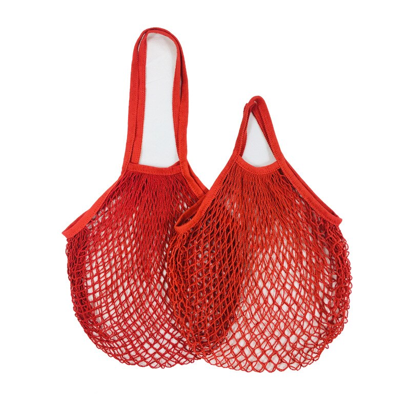 Shopping Bag Hand-held Cotton Net Bag Supermarket Vegetable and Fruit Hollow Woven Bag