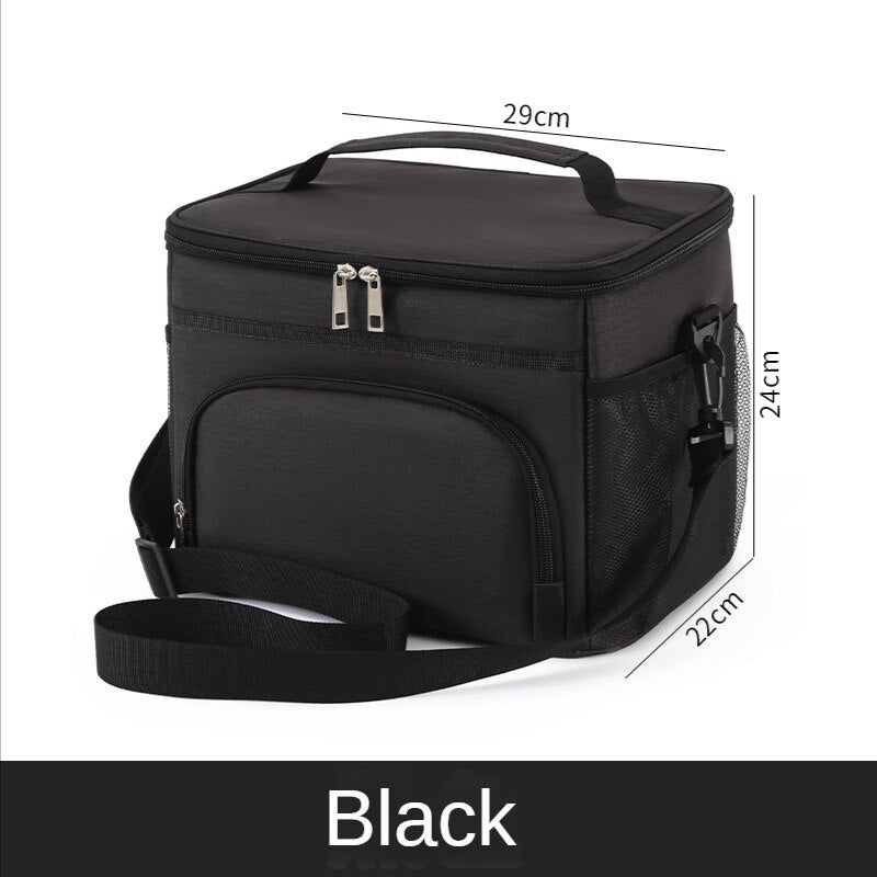 New Sun-insulated Bag Waterproof and Leak-proof Bento Bag Insulated Lunch Bag Portable Picnic Bag