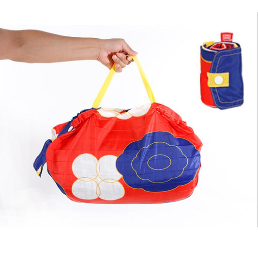 2023 Fashion Japanese pop New Foldable Reusable Eco Friendly Folding Shopping Bags for women cocina organizador  sports bags