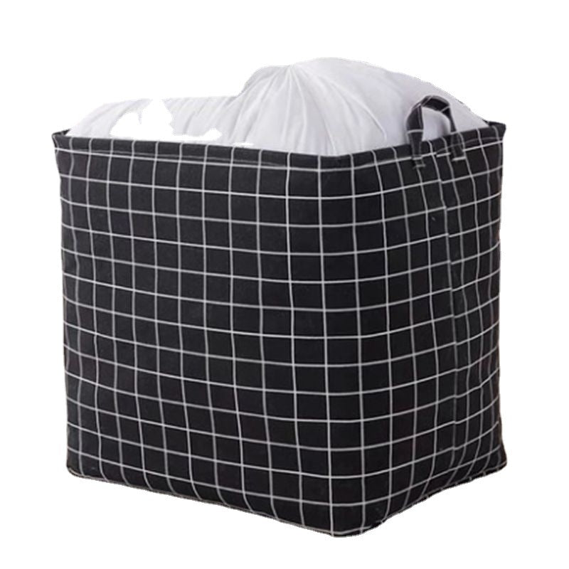 Oversize clothing quilt storage basket cloth moving organizer storage box storage bag household wardrobe artifact