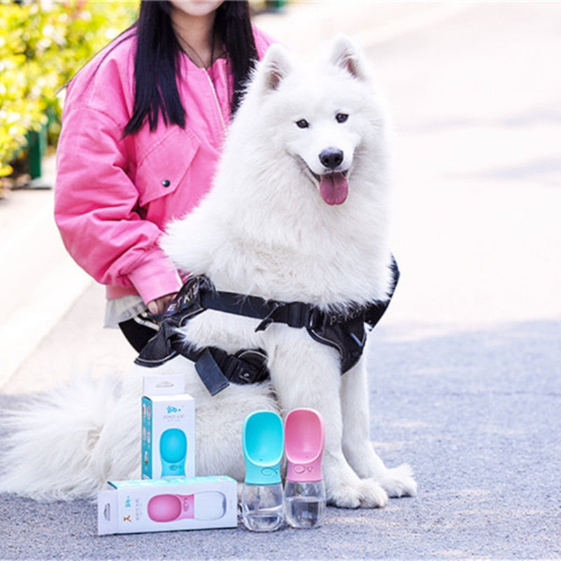 Dog Going Out Portable Drinking Water Cup Small Medium Dog Outdoor Feeding Kettle Dog Walking Supplies