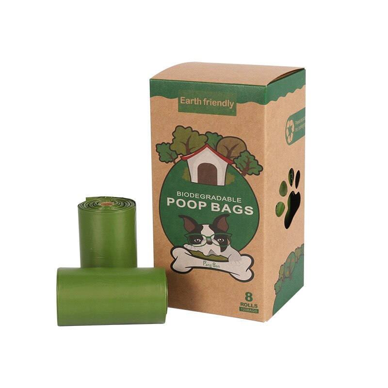 New Neutral Pet GarbaBe Degra Bable Dog Poop Bags 4  /8 Rolls /24 Dog Supplies  Poop