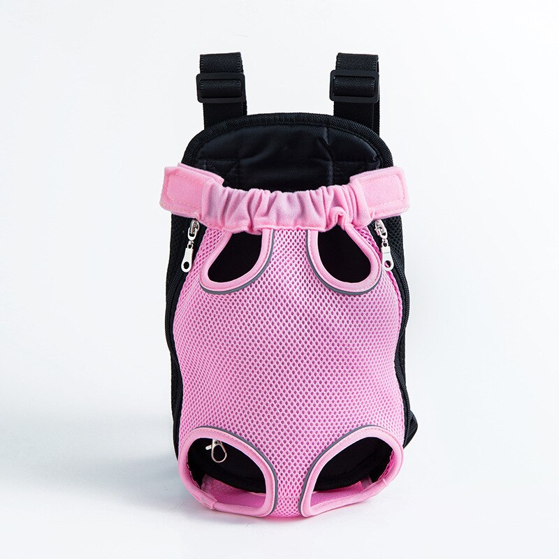 Pet Bag Breathable Mesh Front Chest Bag Cat and Dog Backpack Outdoor Backpack Pet Backpack