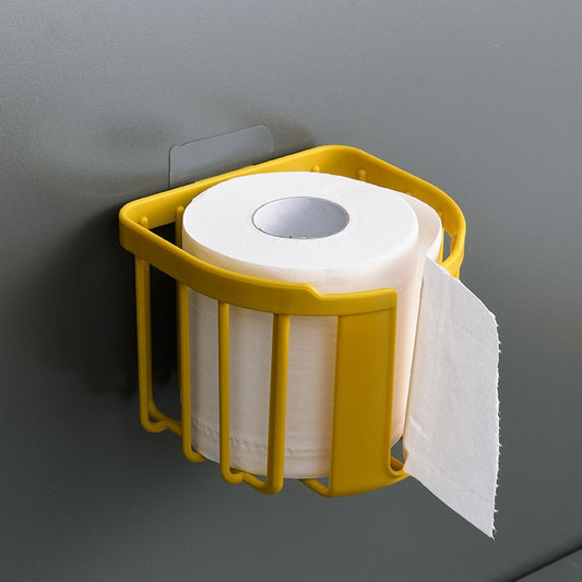 Wall Mounted Tissue box Perforation-free Household toilet toilet paper Toilet paper Roll Paper storage shelving