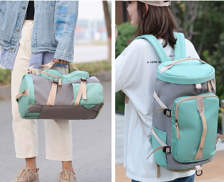 2021 fashion multifunction  waterproof Oxford fabric sport bags travel bags