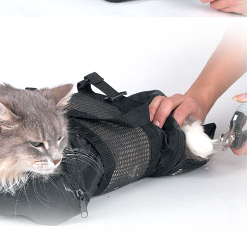 Portable Pet Cat Grooming Pet Bag Breathable Cat Shower Bag Portable Bag pet