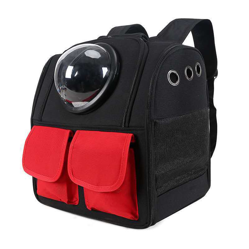 petMoorpet/motorcycle Back Cat Bag, Pet Outing Bag, Portable Breathable Dog Backpack, Cat Takeaway Backpack