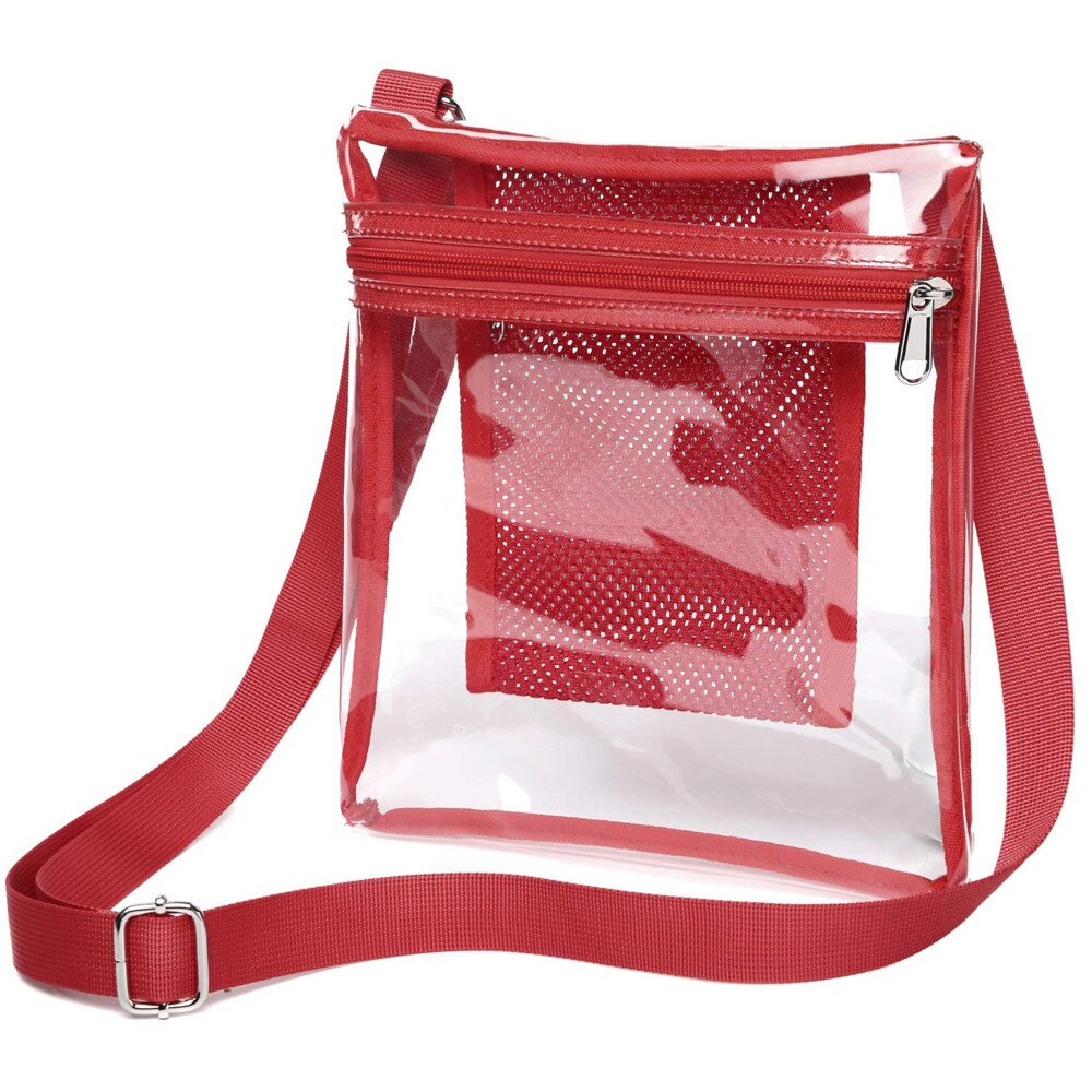 Korean Version of Jelly Transparent PVC Slung Bag Summer New Transparent Small Ladies Messenger Bag Go Out Shopping Small Bag Storage