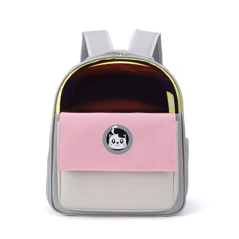 Pet Cat Bag Out Portable Space Capsule Pet Backpack Shoulder Portable Cat Bag Dog Winter Cat Supplies.