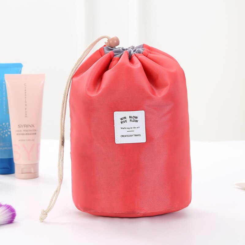 Travel Large Capacity Cosmetic Bag Travel Suit Wash Bag Outdoor Waterproof Storage Bag Cylinder Wash Bag Storage
