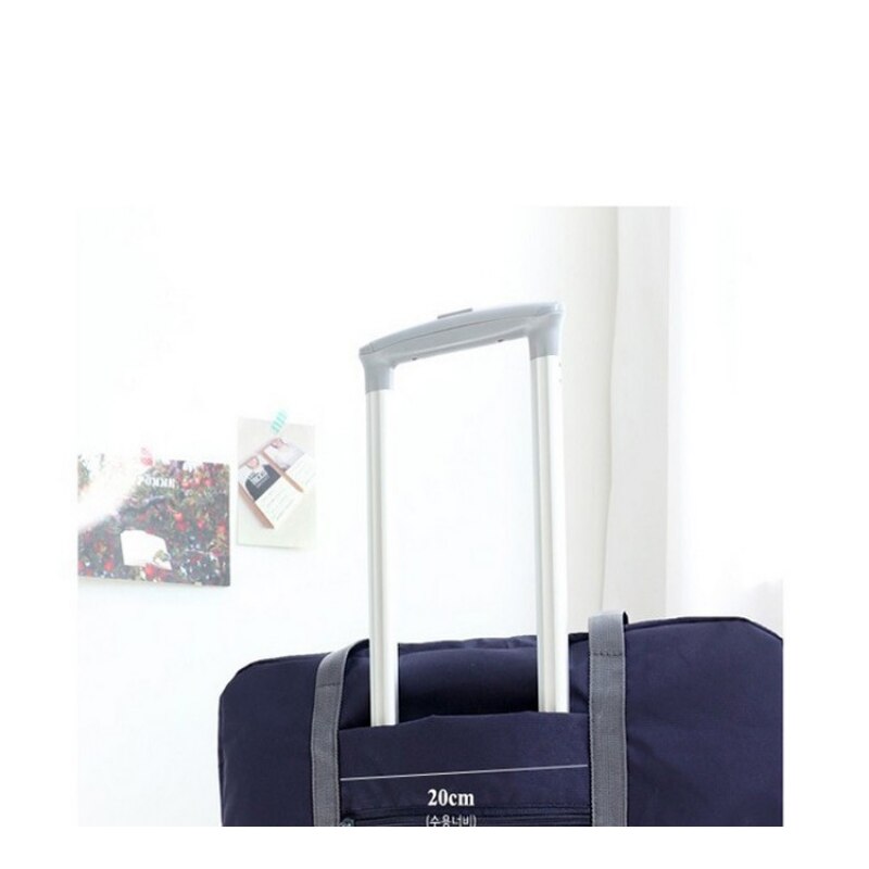 Hand-held Boarding Bag, Travel Trolley Storage Bag, Folded Waterproof Clothing, One-shoulder Multi-functional Organizer Bag Storage