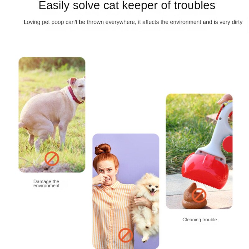 Degradable Pet Garbage Bag Dog Poop Bag Poop Bag Portable Poop Bag Toilet Picker pet