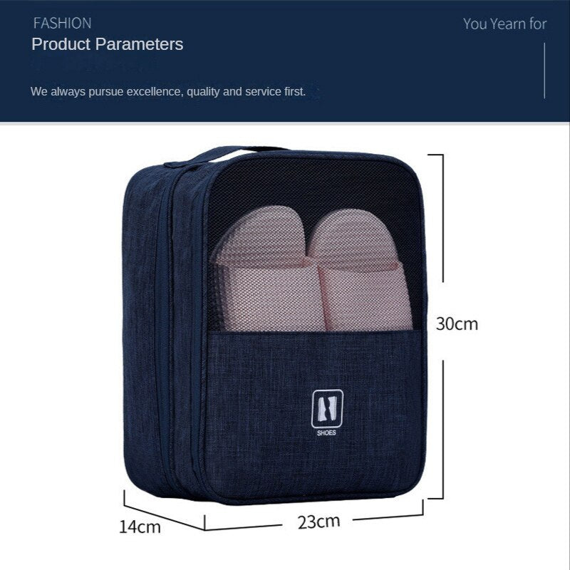Creative waterproof portable shoe storage bag Premium shoe box Custom cationic travel shoe bag Storage