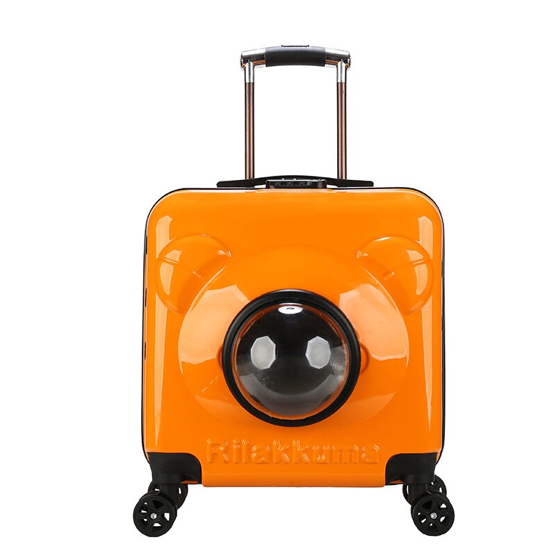 Pet Pet Trolley Bag, Cat and Dog Space Capsule Bag, Cat Out, Portable Air Box, Portable Cat Luggage Travel