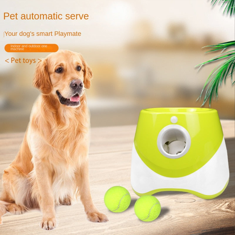 petAutomatic Ball Throwing and Pitching Machine Pet Outdoor Toy Ball Dog Tennis Launcher Online Celebrity Dog Walking Artifact