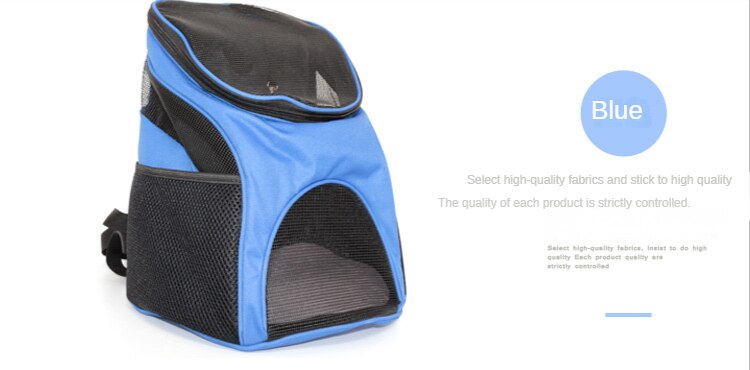 Pet Backpack Dog Bag New Breathable Oxford Cloth Cat Bag Out Portable Pet Backpack pet