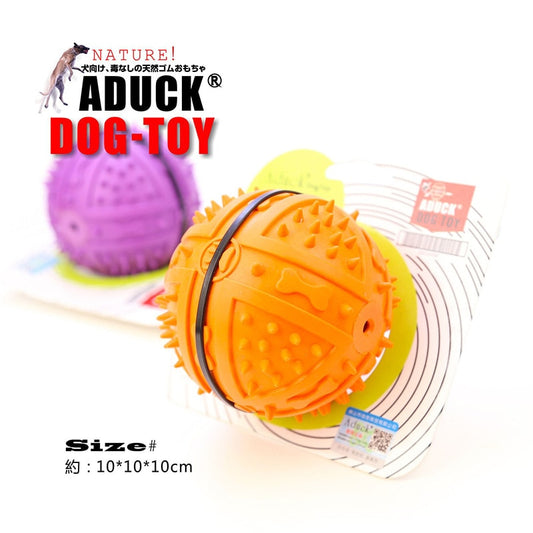 petAduck Rubber Dog Toys / Pet Dog Rubber Toy Dog Ball Bouncy Ball / New Big Ra Ball 01 dog toys