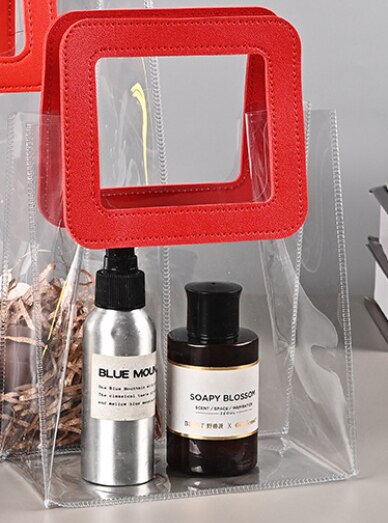 Pvc Handbag Small Bagsin Style Gift Bagnet Celebrity Handbag Gift Bag Transparent Bag Storage