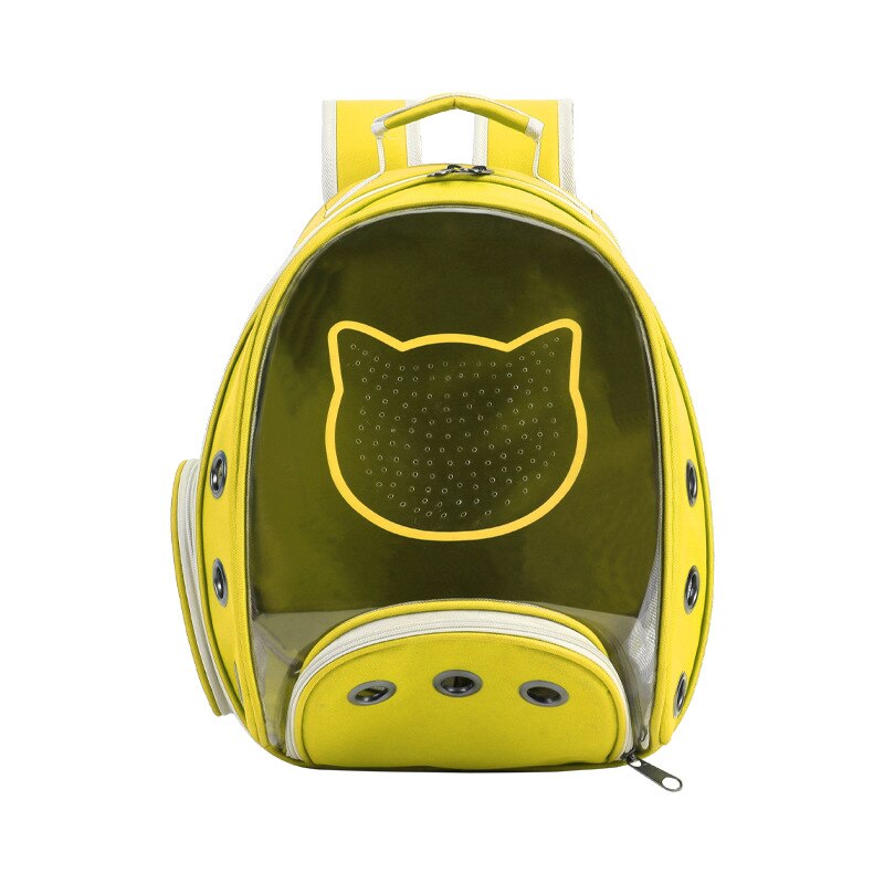 petmoorpet/motorcycle pet transparent cat bag go out portable space capsule backpack backpack cat school bag cat bag pet backpack