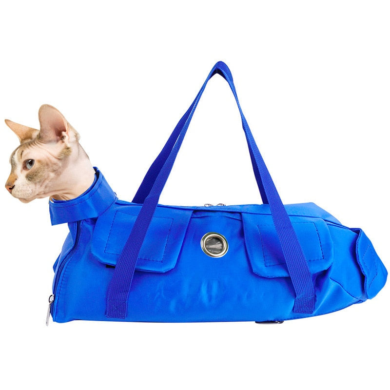 Spot Pet Outgoing Bag Portable Foldable Cat Backpack Cat Baoding Bag Special Fixed Cat Bag for Biting pet