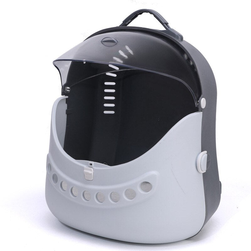 Pet Cat Bag Pet Bag Cat for Going Out Portable Breathable Two-shoulder Cat To Go Warm Space Capsule