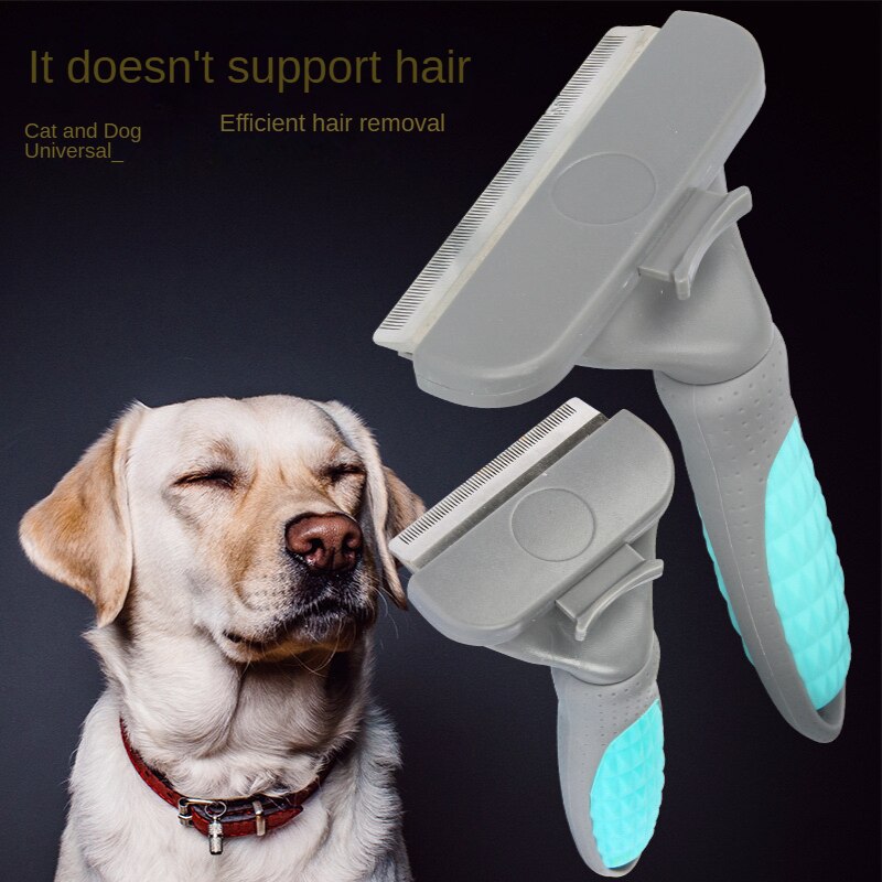 Dog Comb Hair Removal Cat Comb Hair Removal Knot Comb Dog Brush Chai Dog Ke Jiying Short Pet Products pet