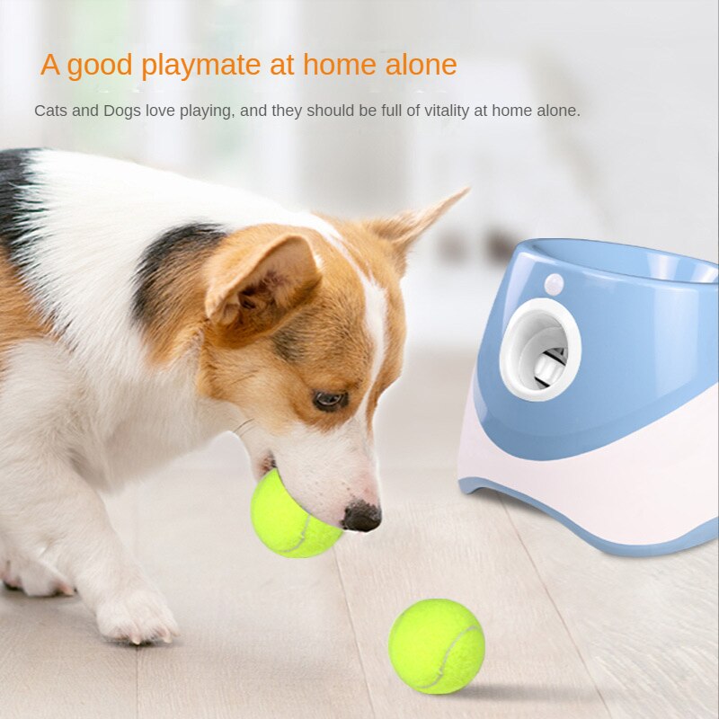 petAutomatic Ball Throwing and Pitching Machine Pet Outdoor Toy Ball Dog Tennis Launcher Online Celebrity Dog Walking Artifact