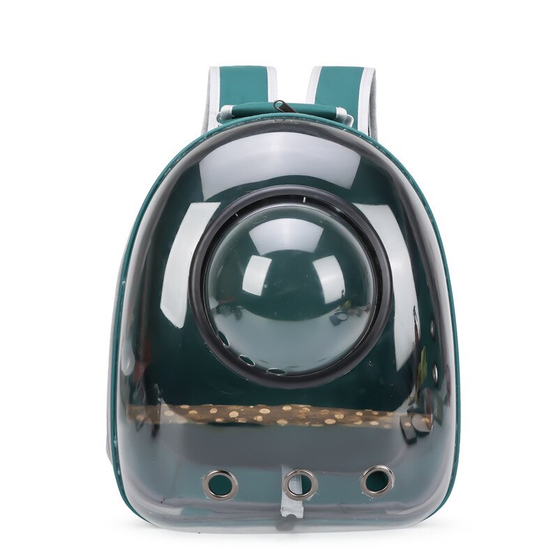 petMo Pet Bird Bag Pet Parrot Bag Out Backpack Transparent Birdcage Large Portable Ash Machine Xuan Feng Tiger Skin