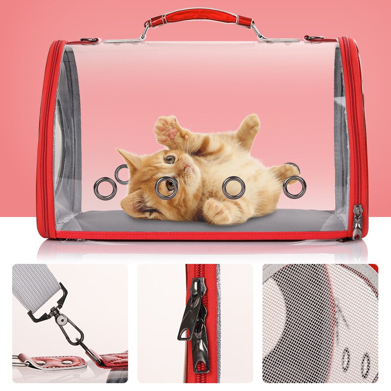 Pet Manufacturers Directly Supply New Cat Bags, Porous Breathable Pet Bags, Go Out Portable Bags, Transparent Space Bags Pets