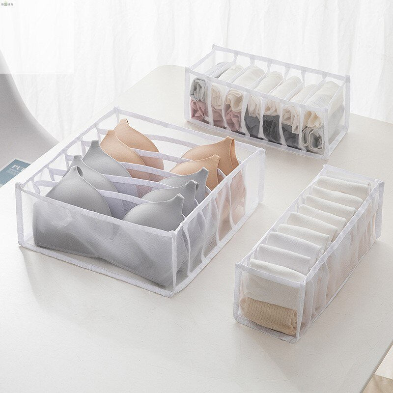 Underwear Storage Box, Drawer Type, Three-in-one Multi-function Suit, Household Multi-layer Split Socks, Bra Finishing Box Storage