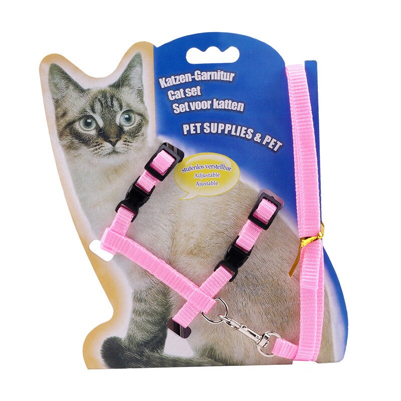Cat Leash, Cat Leash, Cat Nylon I-leash, Chest Strap, Cat Chain Leash