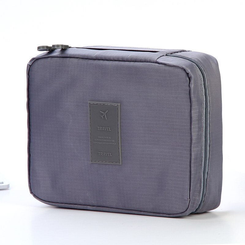 Travel Large Capacity Second-generation Toiletries Cosmetic Bag, Portable Storage Bag, Multi-functional Square Storage Bag Storage