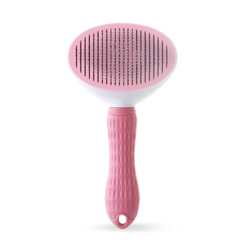 Hot Sale 2022 New Pet Comb Large Size Cat Self-cleaning Needle Comb Pet Cleaning Supplies To Puff Hair Comb pet