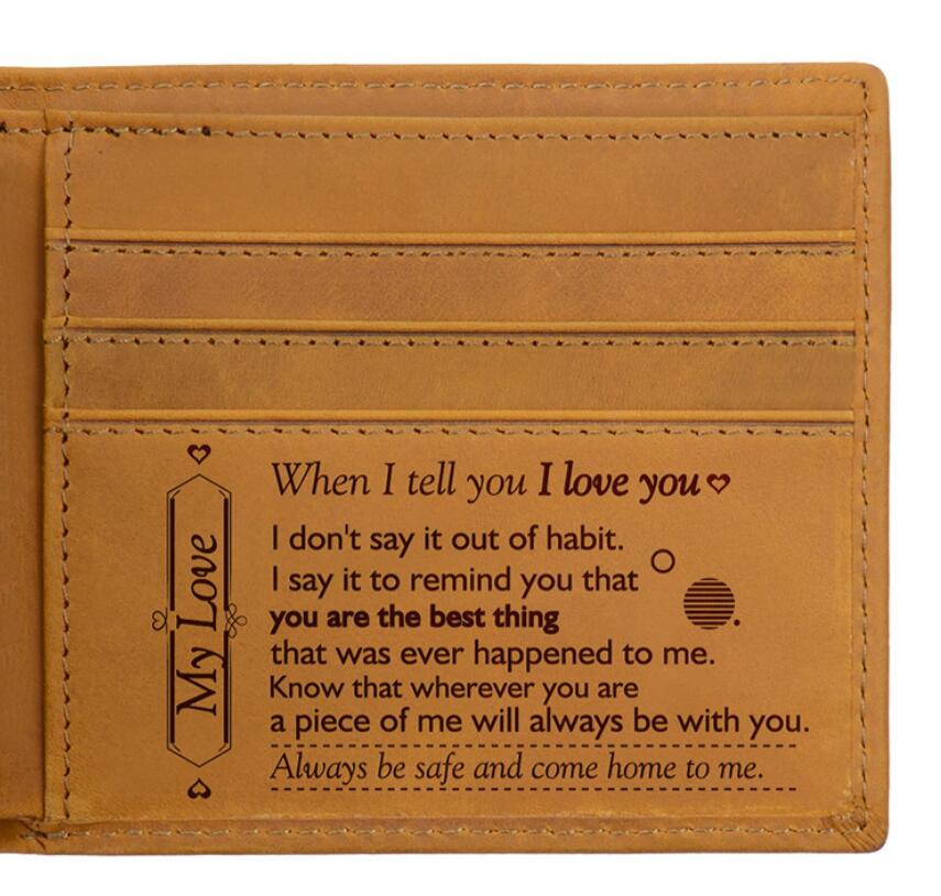 wholesale  wallets leather men waterproof  cardholder genuine leather wallet