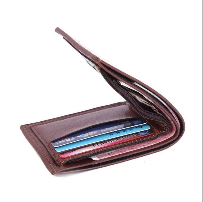 New design 2021 cheap Wholesale pi leather wallet for men
