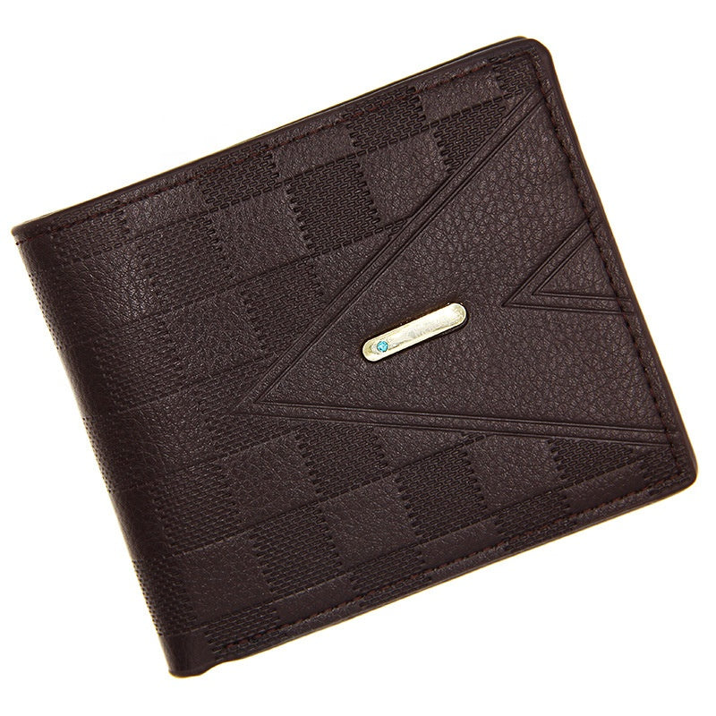 Good quality travel men genuine leather wallet , promotional pu leather men's wallet, men leather wallet manufacturer