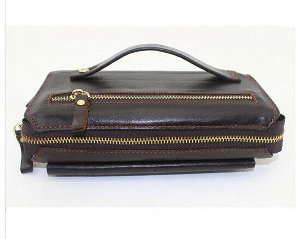 Wholesale cheap long Design men's wallet Leather Wallet clutch bag purse