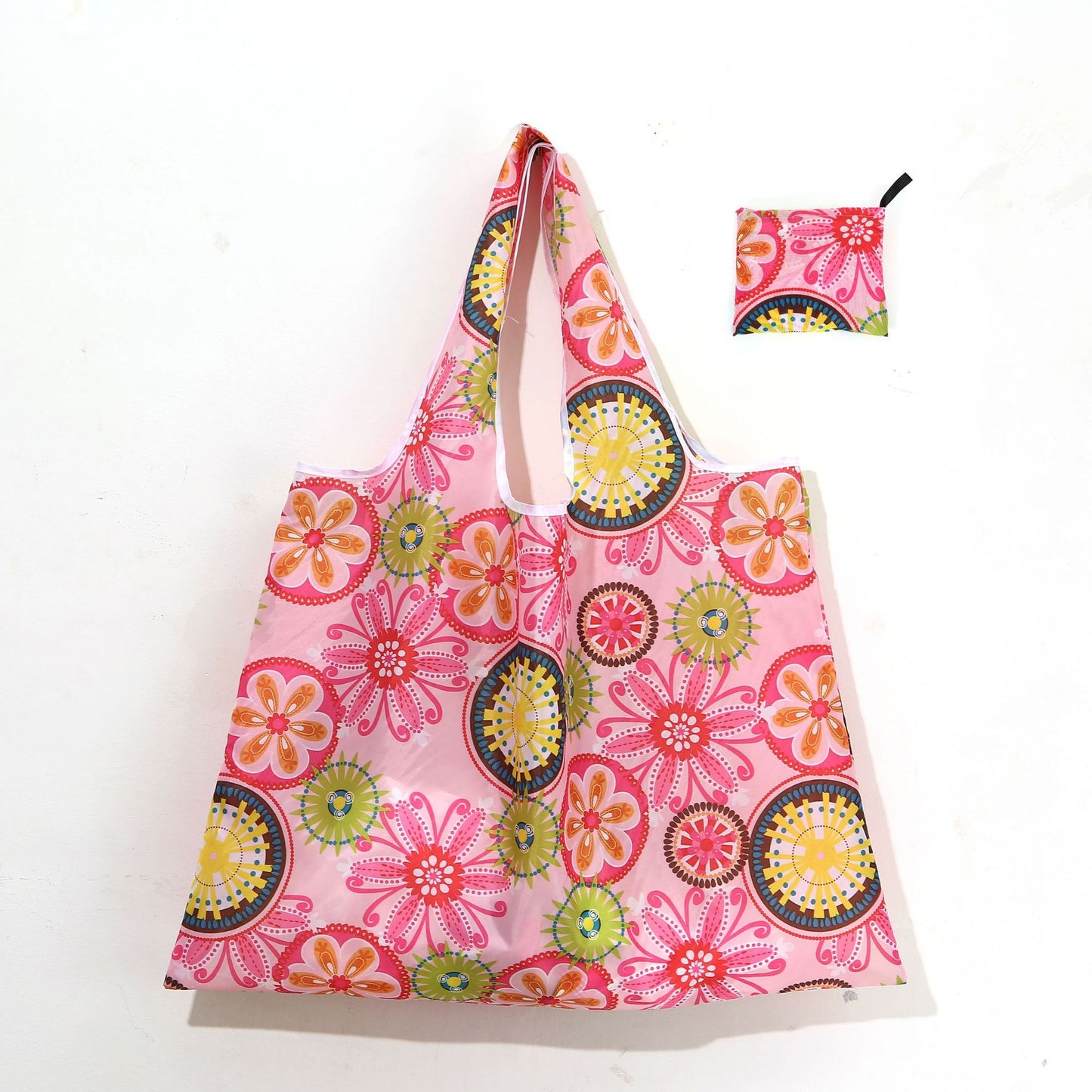 Folding Shopping Bag 2021 New Fashion Design Handbags bag organizer  headphone bag   lunch bags for women  Kitchen