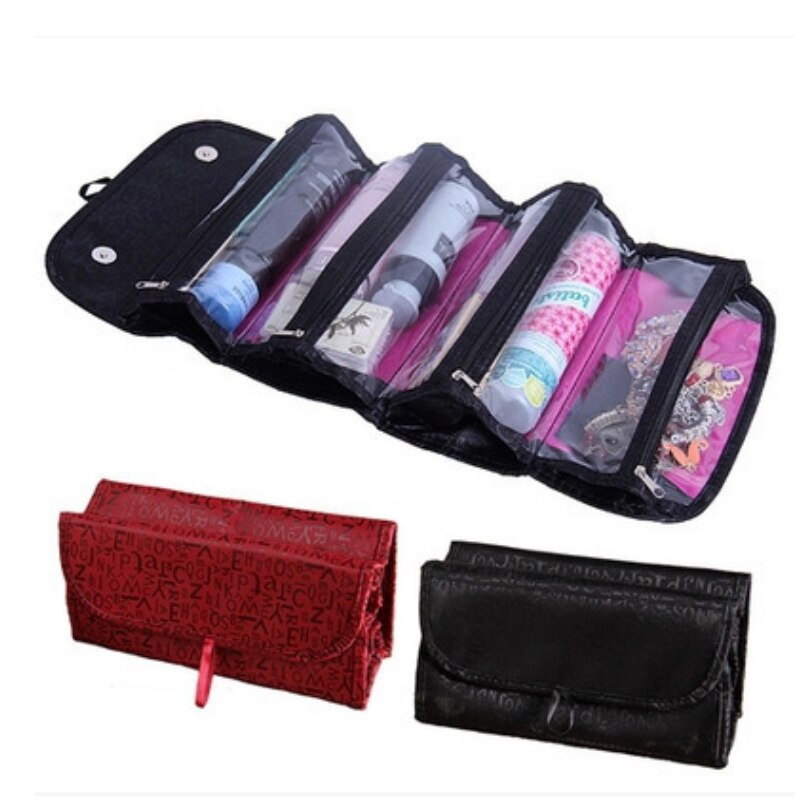 2023 Large Capacity Folding Washing  Light and Lazy People Pack Cosmetics Bag side bag for ladies  packaging  clothes organizer