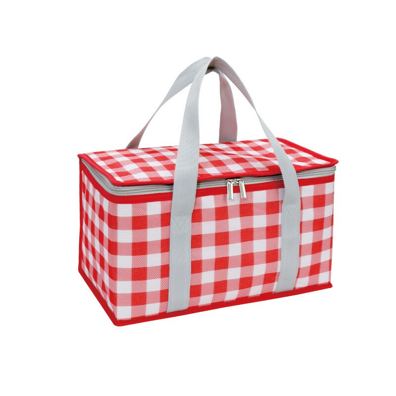 Large-capacity Picnic Bag Outdoor Outing Thermal Insulation and Cold Bag  with A Bento Bag Thickened Aluminum Foil Picnic