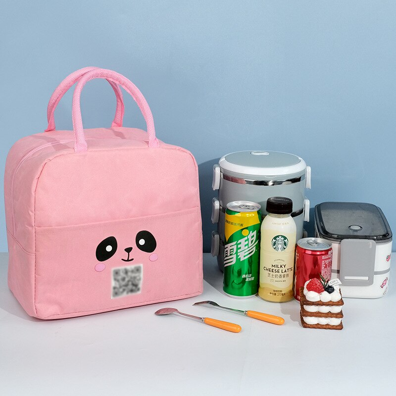 Student Office Worker Thermal Insulation Portable Lunch Box Bag Oxford Cloth Picnic Bag Children Lunch Bag Instant Bag Wholesale