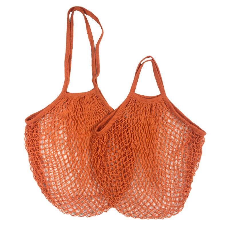 Shopping Bag Hand-held Cotton Net Bag Supermarket Vegetable and Fruit Hollow Woven Bag