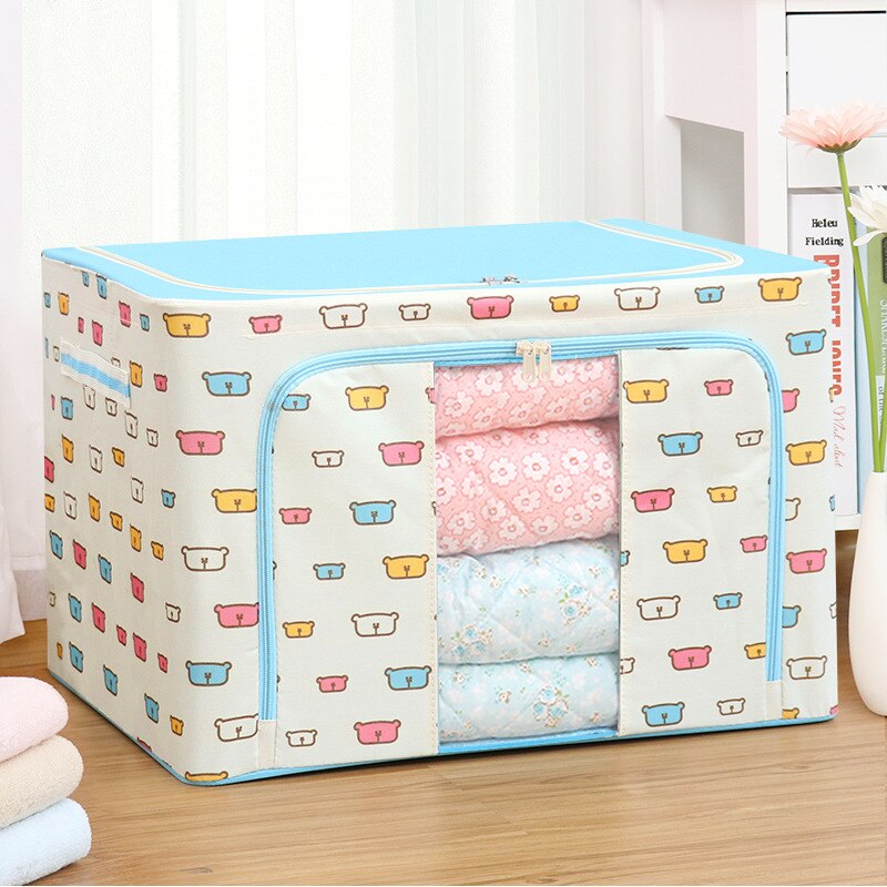 Oxincloth storage and organizing box Clothes storage folding storage box Hundred containers can be detachable